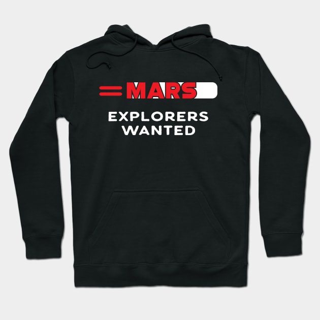 Mars explorers wanted Hoodie by KC Happy Shop